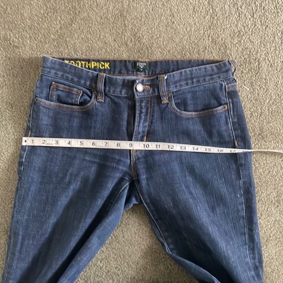 J Crew Toothpick Jeans Size 2 - Picture 9 of 13